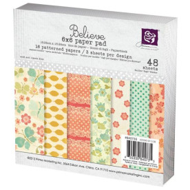 Набор бумаги Believe, 15х15 см 16 листов от Prima Marketing