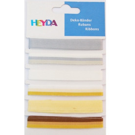 Набір стрічок "Елегантність", 6 шт, 90 см від компанії Heyda