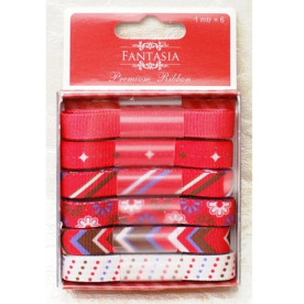 Набір стрічок "Фламінго", 6 шт, 100 см від Fantasia