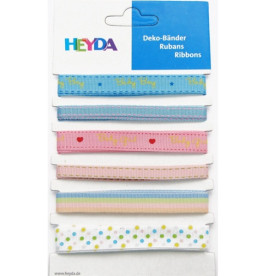 Набір стрічок "Дитячий", 6 шт, 90 см від компанії Heyda
