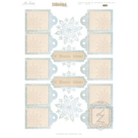 Набор высечек "Зимняя пора", в наборе 14шт, 30х21 см от Lesia Zgharda