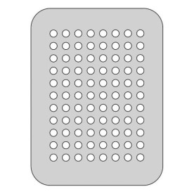 Нож Medium Dot 7,5x10 см от компании Crafters Workshop