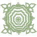 Набор ножей для тиснения и вырезания Nested Frame With Leaves от Lea'bilities