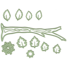 Набор ножей Four Seasons Branch With Leaves от Lea'bilities