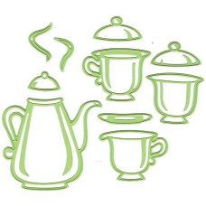 Набор ножей для тиснения и вырезания Tea Set от Lea'bilities