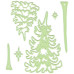 Набор ножей для тиснения и вырезания Pine Trees от Lea'bilities