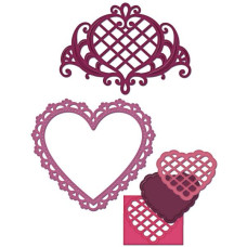 Набор ножей для тиснения и вырезания Timeless Amour от Heartfelt Creations