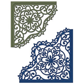 Набор ножей для тиснения и вырезания Blossom Corner от Heartfelt Creations