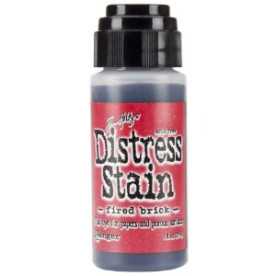 Фарба Distress Stain - Fired Brick від Tim Holtz
