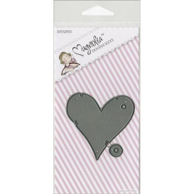 Нож для вырезания Heart Tag 6,3х6,5 см от Magnolia DooHickeys