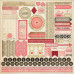 Лист з наклейками Heirloom 30х30 см від My Mind's Eye