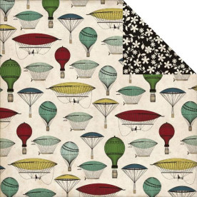 Двусторонняя бумага Hot Air Balloon 30х30 см от Echo Park