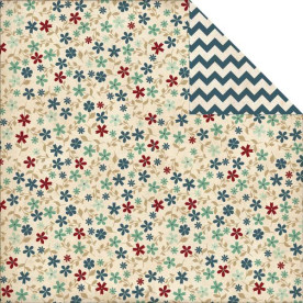 Двосторонній папір Multi Floral 30х30 см від Echo Park