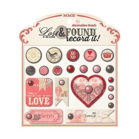 Набор брадсов Heirloom 21 шт от компании My Mind's Eye