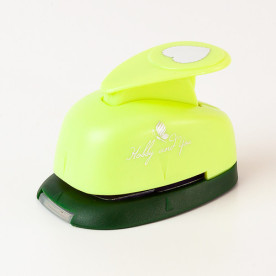 Фігурний дирокол "Сердечко" 1,5 см від компанії Hobby and You