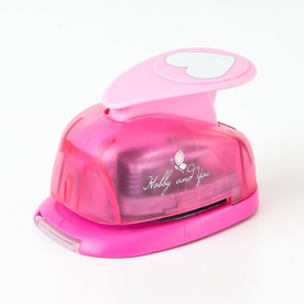 Фигурный дырокол, Сердце, 2,5 см от компании Hobby and You