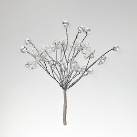 Мини-веточки с акриловыми прозрачными цветочками, 6 шт от Hobby and You