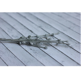 Гілочками з нирками срібного кольору, 5 шт від Hobby and You