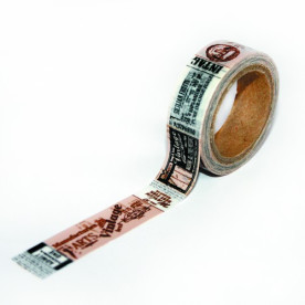 Бумажный скотч "Винтажный", ширина 15 мм, длина 8 м от ScrapBerry's