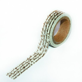 Бумажный скотч "Манускрипт", ширина 15 мм, длина 8 м от ScrapBerry's
