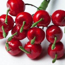 Набір прикрас "Вишеньки", 14 мм, 12 шт від Hobby and You