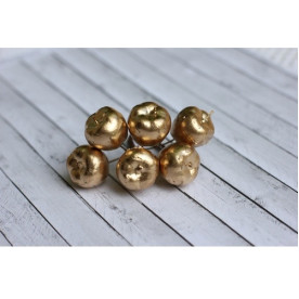 Набір золотих яблучок, 6 шт від компанії Hobby and You