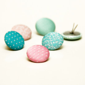 Набір тканинних брадс Cupcake Boutique, 6 шт, 2 см від Dovecraft