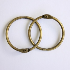 Кільця для альбомів кольору античної міді, 2 шт, 35 мм від ScrapBerry's