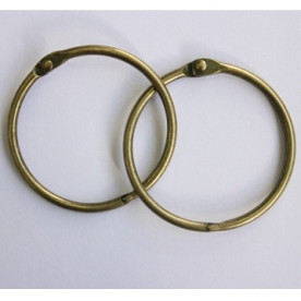 Кольца для альбомов цвета античной меди, 2 шт, 50 мм от ScrapBerry's