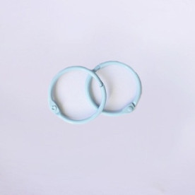 Кільця для альбомів блакитного кольору, 2 шт, 20 мм від ScrapBerry's