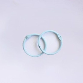 Кільця для альбомів блакитного кольору, 2 шт, 25 мм від ScrapBerry's
