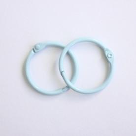 Кільця для альбомів блакитного кольору, 2 шт, 30 мм від ScrapBerry's