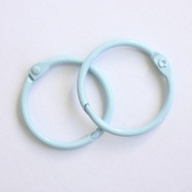 Кольца для альбомов голубого цвета, 2 шт, 40 мм от ScrapBerry's