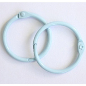 Кільця для альбомів блакитного кольору, 2 шт, 50 мм від ScrapBerry's