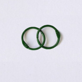 Кольца для альбомов зеленого цвета, 2 шт, 20 мм от ScrapBerry's