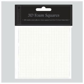 Маленькі квадратики зі спіненого скотча 3d 400 шт. від Dovecraft