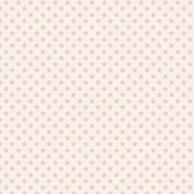 Тканина для рукоділля рожевого кольору Зірки 55х50 см від Tilda