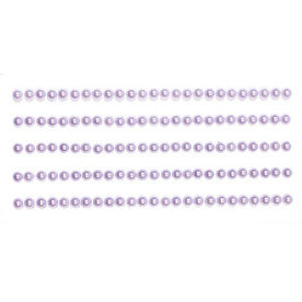 Полужемчужины сиреневого цвета на клеевой основе, 4 мм, 125 шт от ScrapBerry's