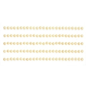 Полужемчужины персикового цвета на клеевой основе, 4 мм, 125 шт от ScrapBerry's