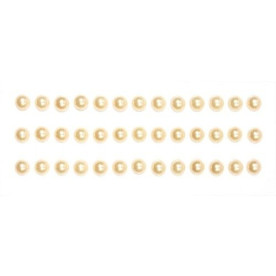 Полужемчужины персикового цвета на клеевой основе, 6 мм, 39 шт от ScrapBerry's