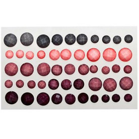 Набір гранованих камінчиків в пастельних тонах, 50 шт,  ScrapBerry's