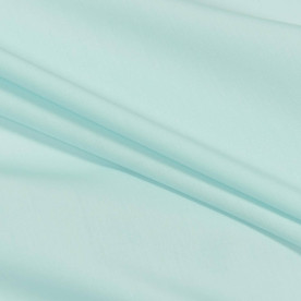Сорочкова тканину, бавовна 55%, 115г / м, світло-м'ятний, 50x50 см
