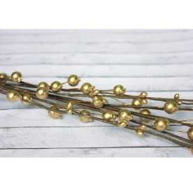 Веточка с золотыми ягодками, 38 см от ScrapBerry's