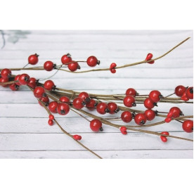 Веточка с красными ягодками, 40 см от ScrapBerry's