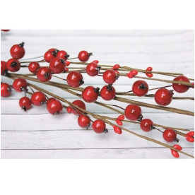 Веточка с красными ягодками, 42 см от ScrapBerry's
