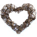 Декоративний вінок "Серце", ротанг, розмір 30 см від ScrapBerry's