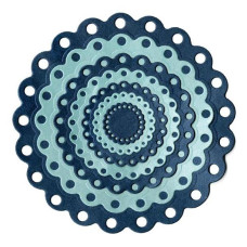 Ножі для тиснення і вирізання Eyelet Circles 7 шт від We R Memory Keepers