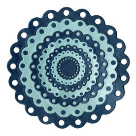 Ножи для тиснения и вырезания Eyelet Circles 7 шт от We R Memory Keepers