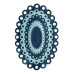 Ножі для тиснення і вирізання Eyelet Ovals 5 шт від We R Memory Keepers