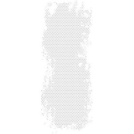 Акриловый штамп Tiny Dot, Kaisercraft, 13х5 см